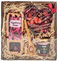 Kosz prezentowy "Malinowy Dzień"